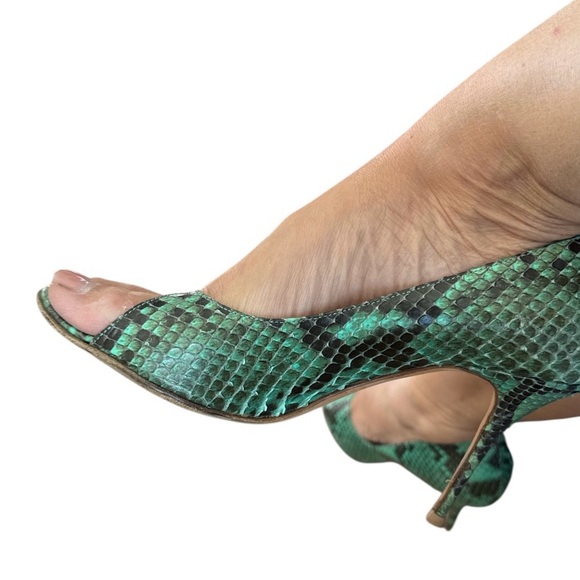 Cole Haan Maria Genuine Python Pump Size 8.5 | 3” heel EUC - Picture 5 of 9